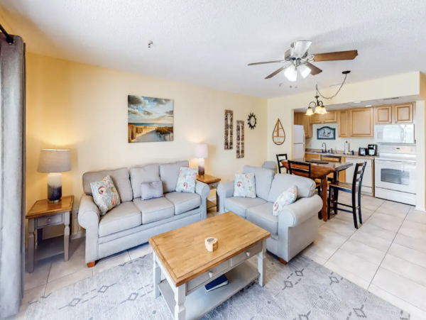 Top floor Beachfront condo with gulf views